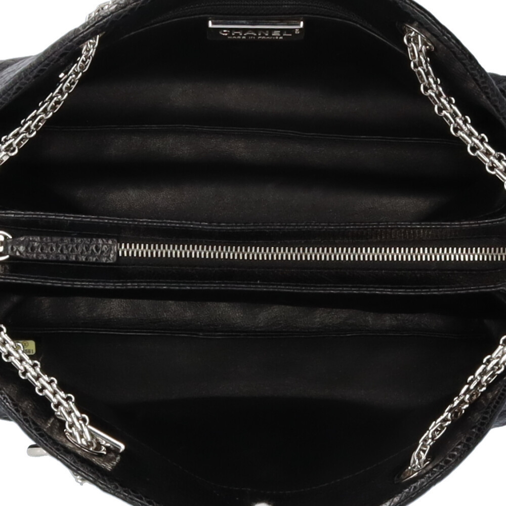 Chanel Python Shoulder Bag Black - image 6
